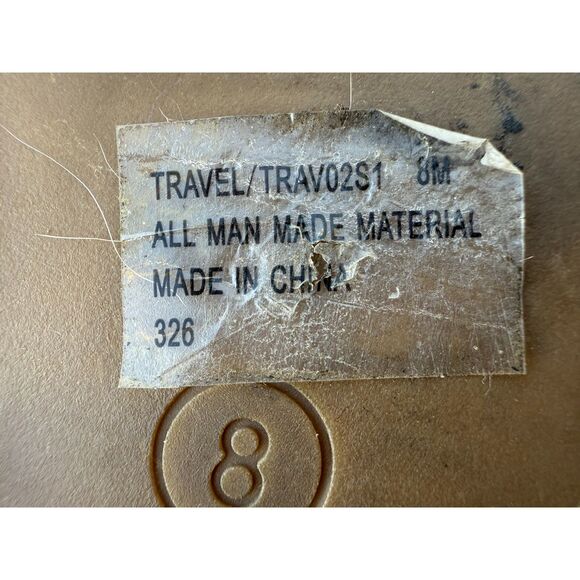 Steve Madden Studded Tan Flat Sandal Size 8 - Picture 5 of 6